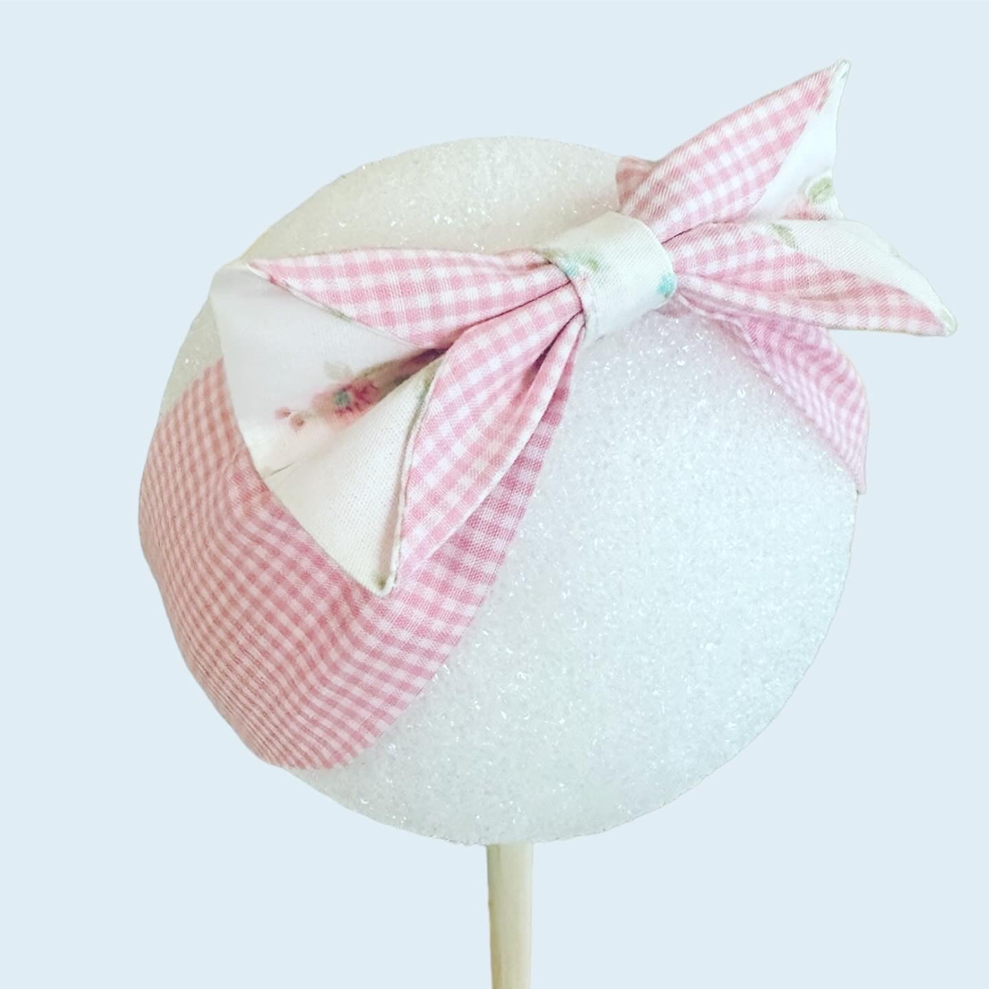 Abby's Vintage Baby girl bloomer set, 12 Months, Hand Embroidered, with a Headband with Bow