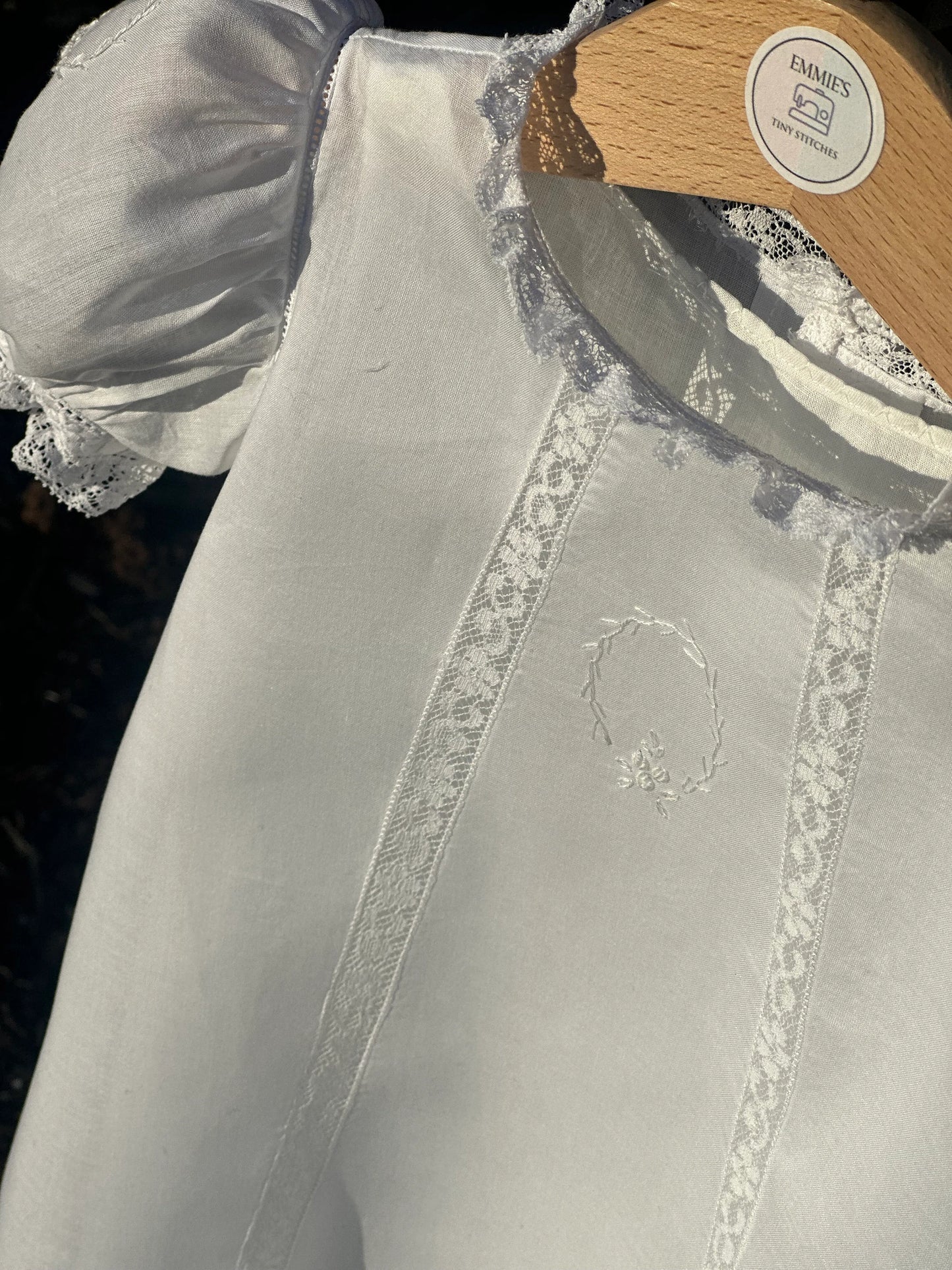 Shiloh Heirloom Baby Dress and Bonnet